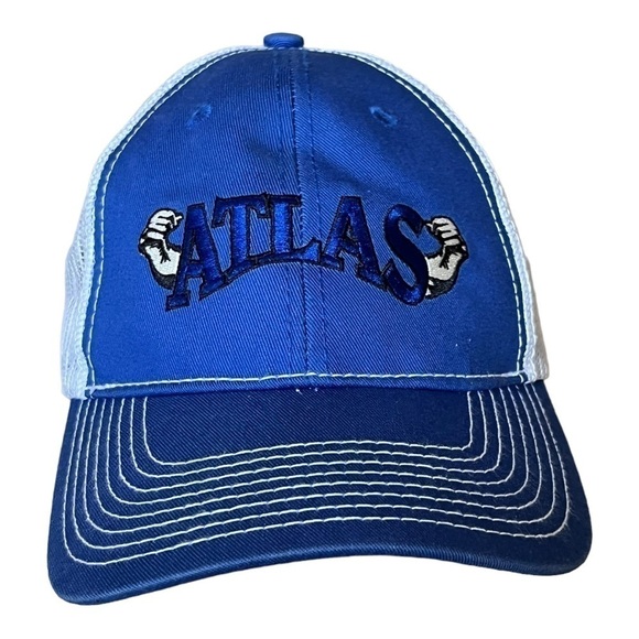 ATLAS marine mesh snap back cap - Picture 1 of 8